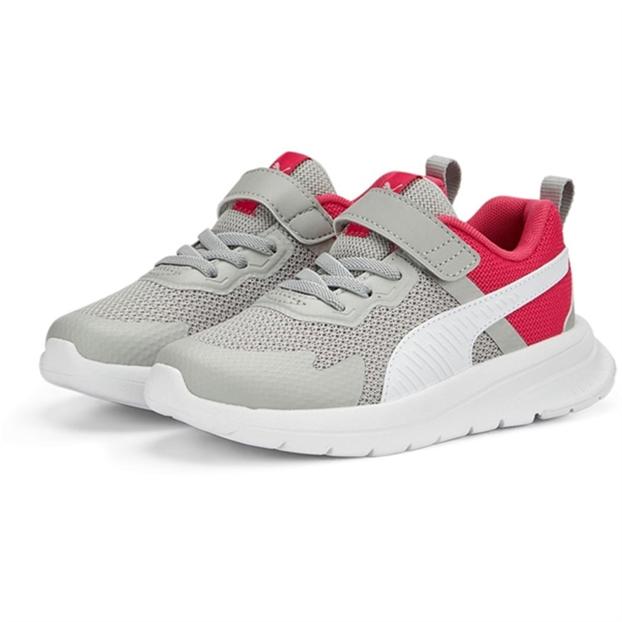 Puma Puma Evolve Run Mesh AC+ PS Cool Light Gray-White-Glowing Pink Sneakers