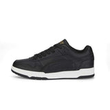 Puma RBD Game Low Jr Sneakers Black Black Team Gold-White 3