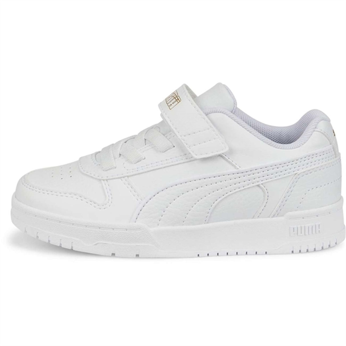 Puma RBD Game Low AC+PS White- White- Team Gold Sneakers