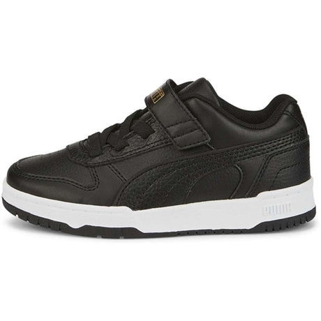 Puma RBD Game Low AC+PS Black-Black- Team Gold- White Sneakers 2