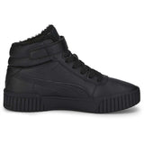 Puma Carina 2.0 Mid WTR Jr Black-Black-Dark Shadow Sneakers 3