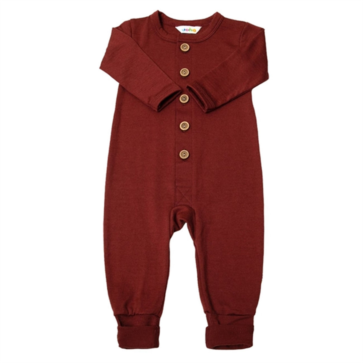 Joha Wool Bordeaux Overalls