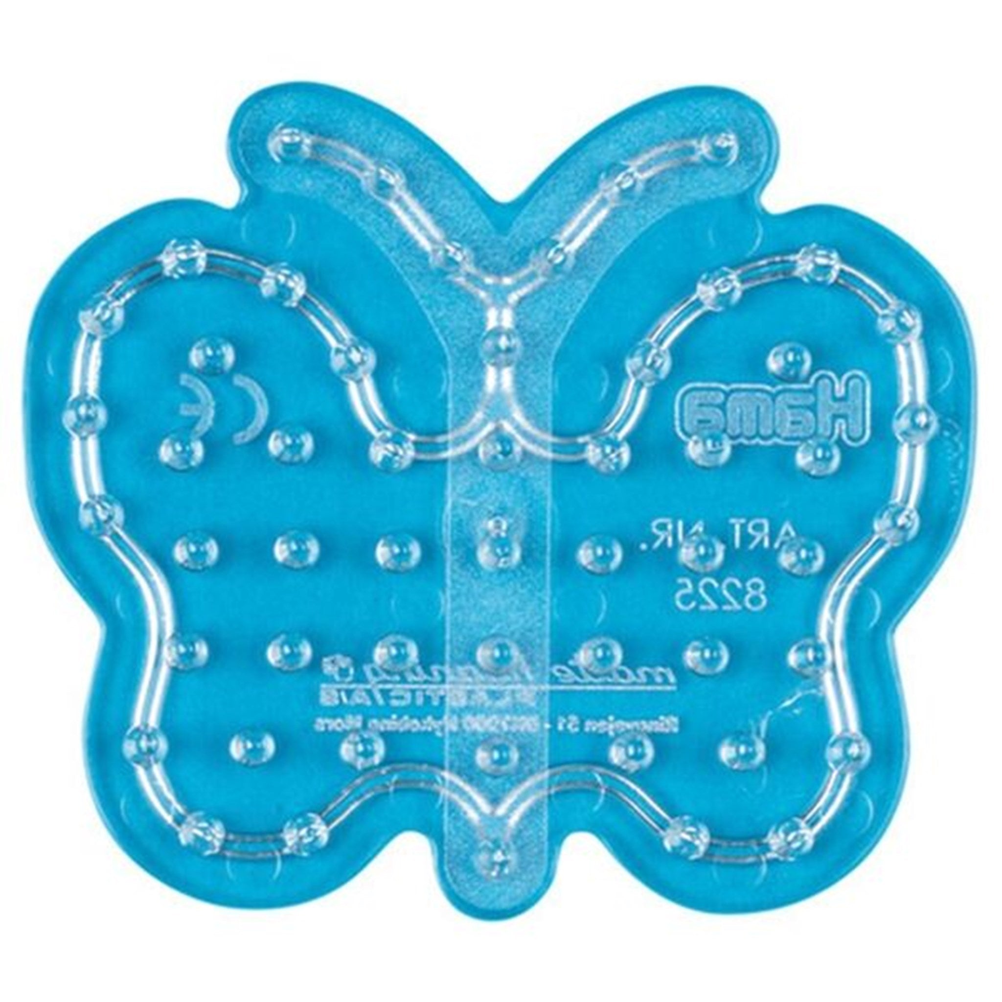 HAMA Maxi Pegboard Butterfly Transparent