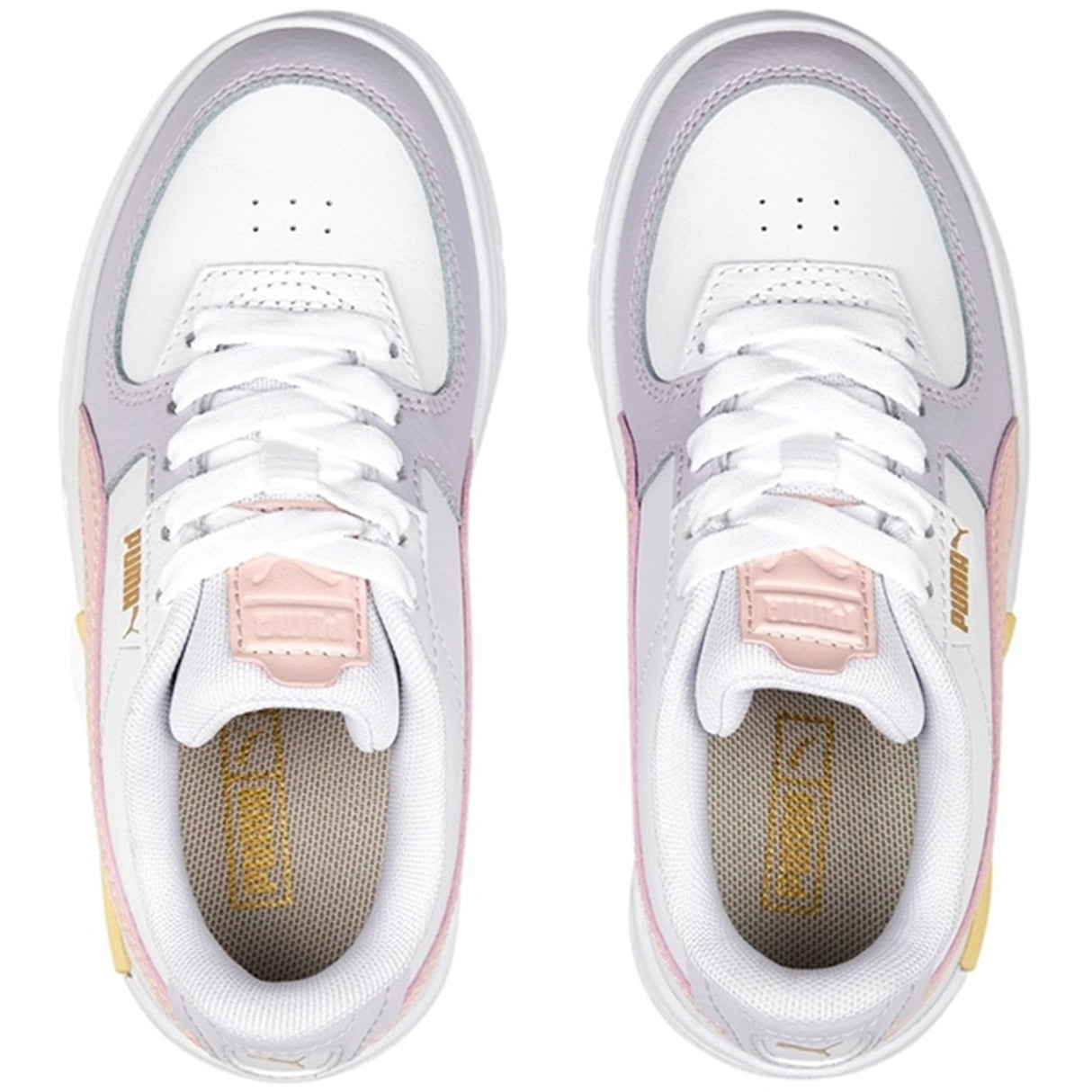 Puma Cali Dream Pastel PS White-Rose Dust-Light Straw Sneakers