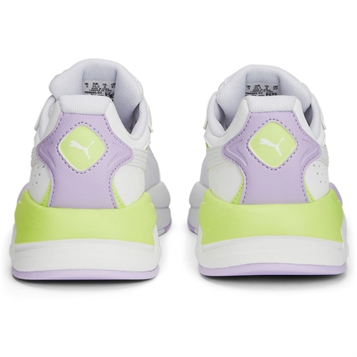 Puma X-Ray Speed Play Jr White-Vivid Violet-Lily Pad Sneakers