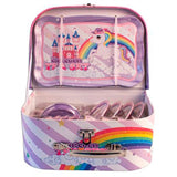 Magni Tea Set In Suitcase With Unicorn Motif Multi