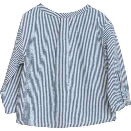 Serendipity Sapphirestripe Baby Shirt 2