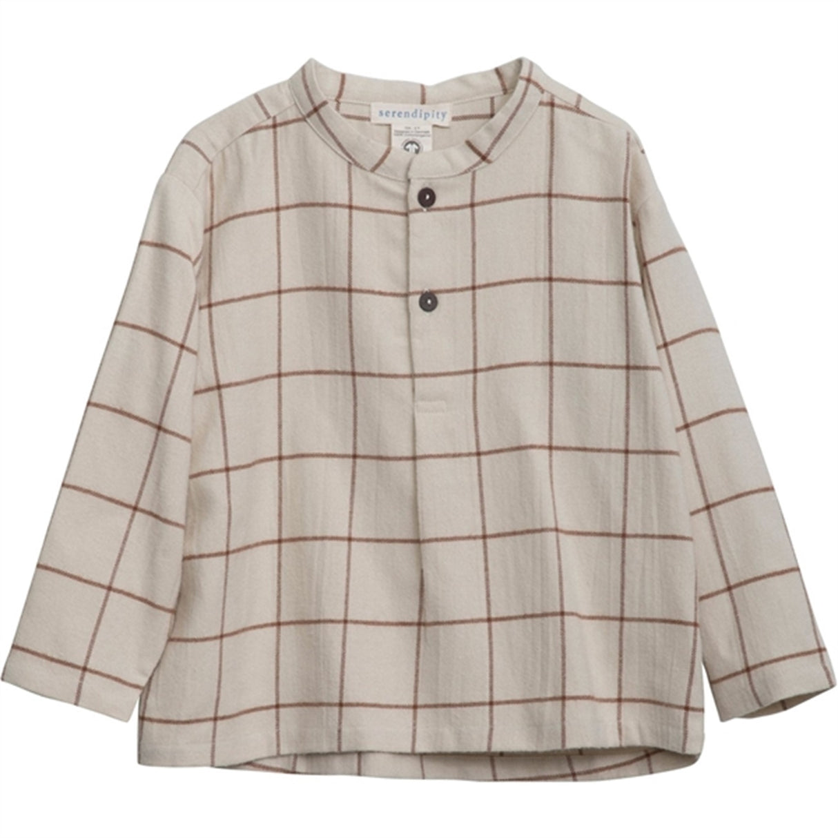 Serendipity Chocolatechecks Brushed Shirt