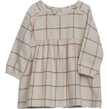 Serendipity Chocolatechecks Baby Brushed Dress 2