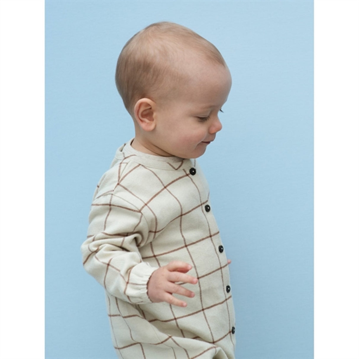 Serendipity Chocolatechecks Baby Brushed Suit 3