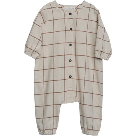 Serendipity Chocolatechecks Baby Brushed Suit