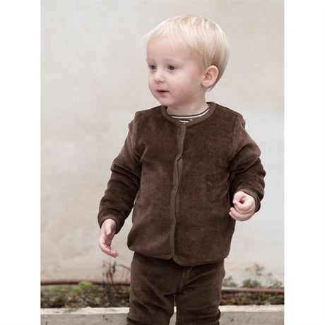 Serendipity Chestnut Baby Velour Jacket 2