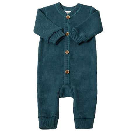 Joha Wool Dark Blue Overalls