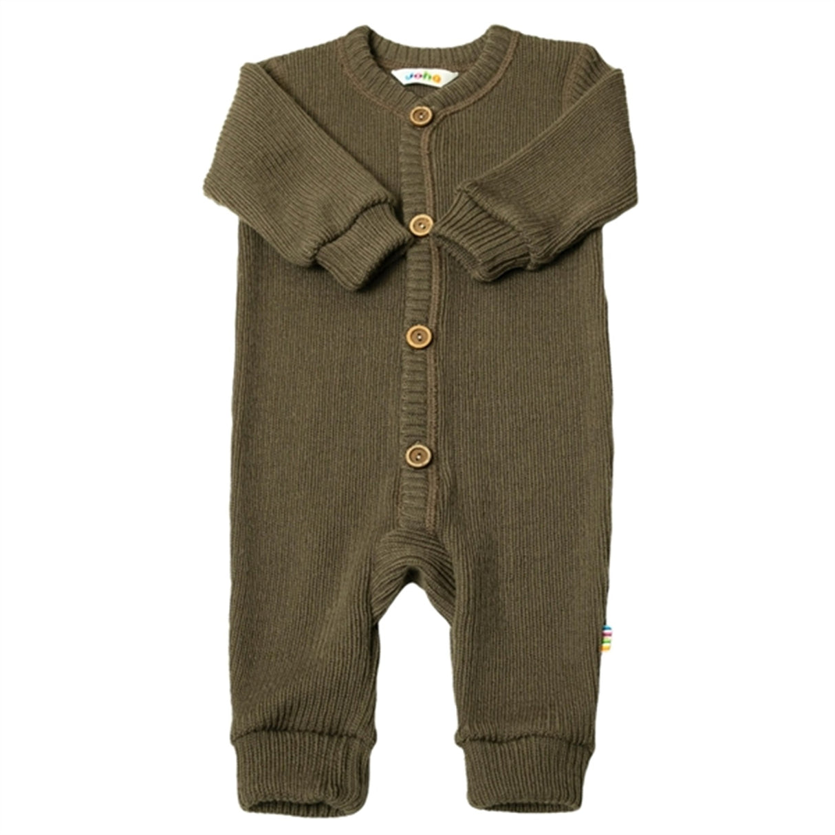 Joha Wool Dark Beige Overalls