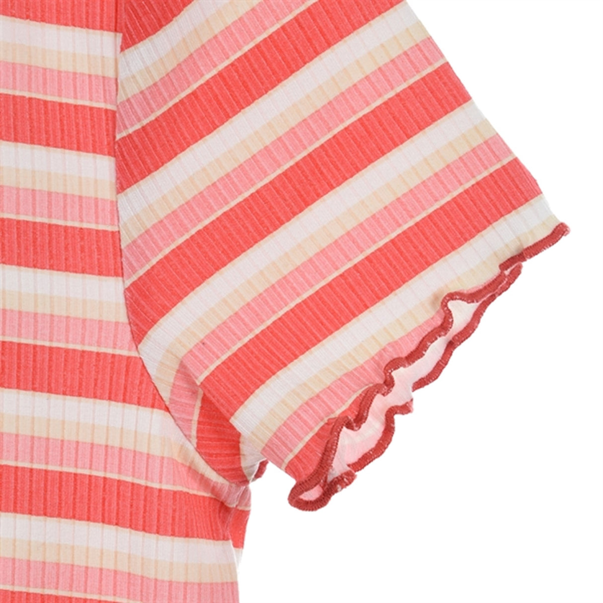 Levi's Striped Meet and Greet T-shirt Pink 3