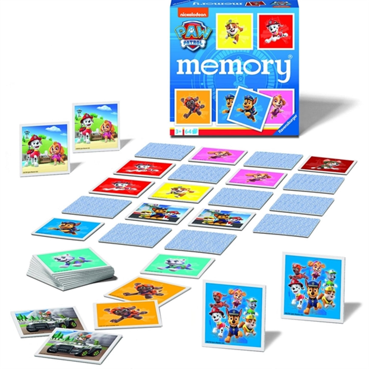 Ravensburger Paw Patrol Memory® 2022 Vendespil 2