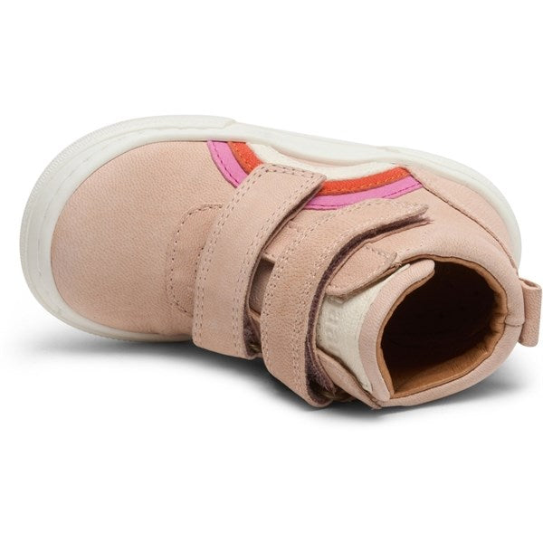 Bisgaard Rainbow Velcro Shoe Nude 3