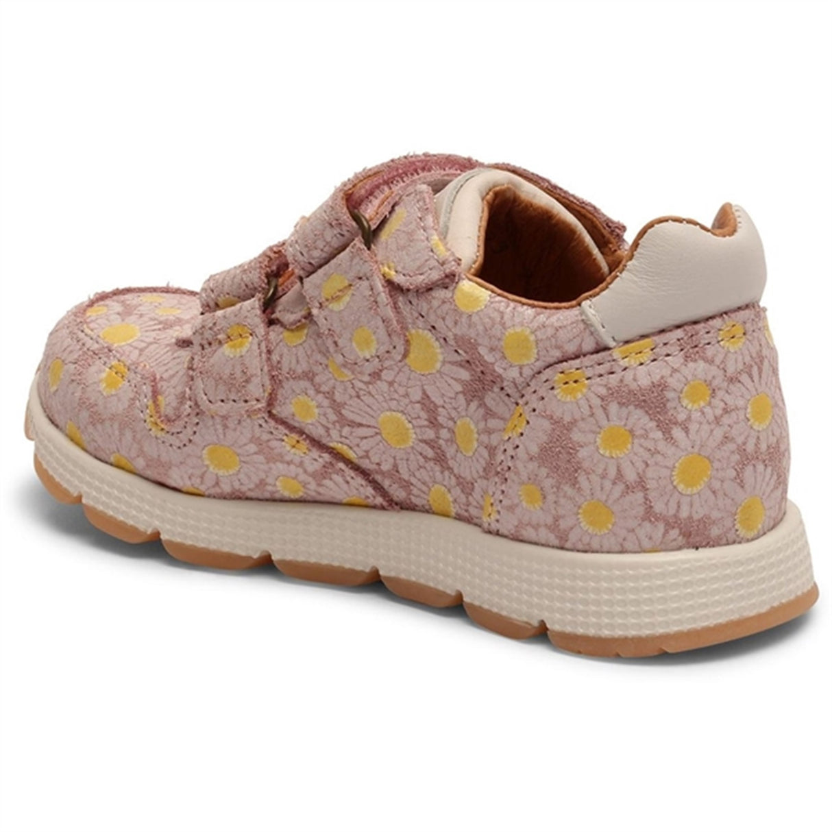 Bisgaard Luka V Velcro Shoe Rose Flowers 2