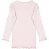 Wheat Soft Lilac Rib Lace Blouse 3