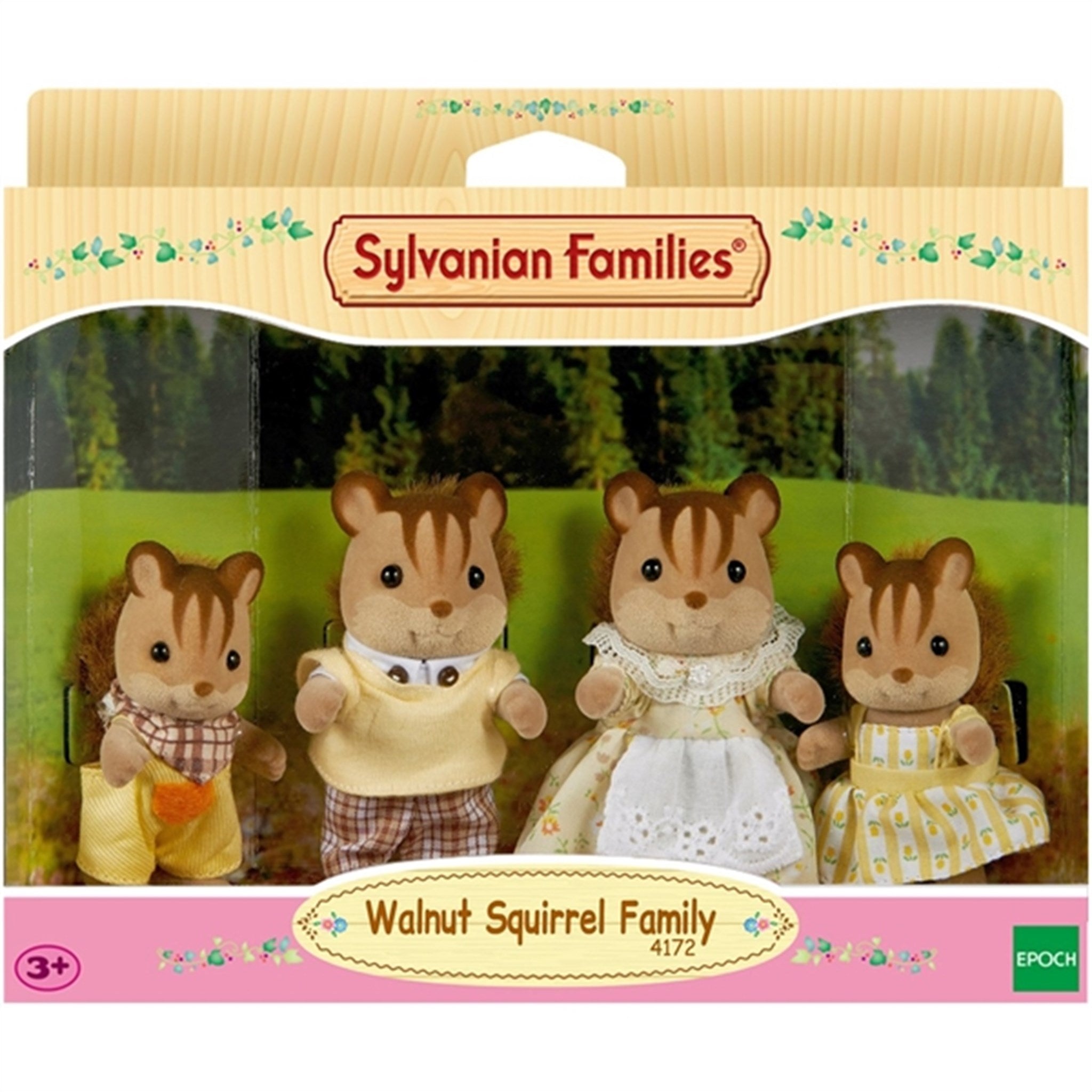 Sylvanian Families® Walnut Squirrel Family