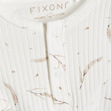 FIXONI Egret Rib Onesie 2