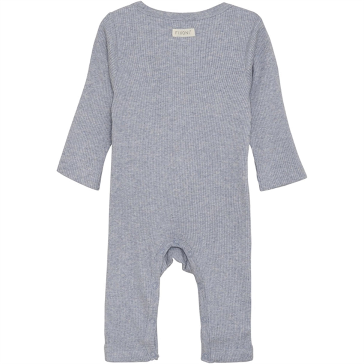 FIXONI Gray Dawn Romper LS Rib