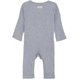 FIXONI Gray Dawn Romper LS Rib