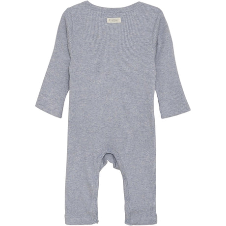 FIXONI Gray Dawn Romper LS Rib