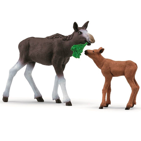 Schleich Wild Life Moose Family