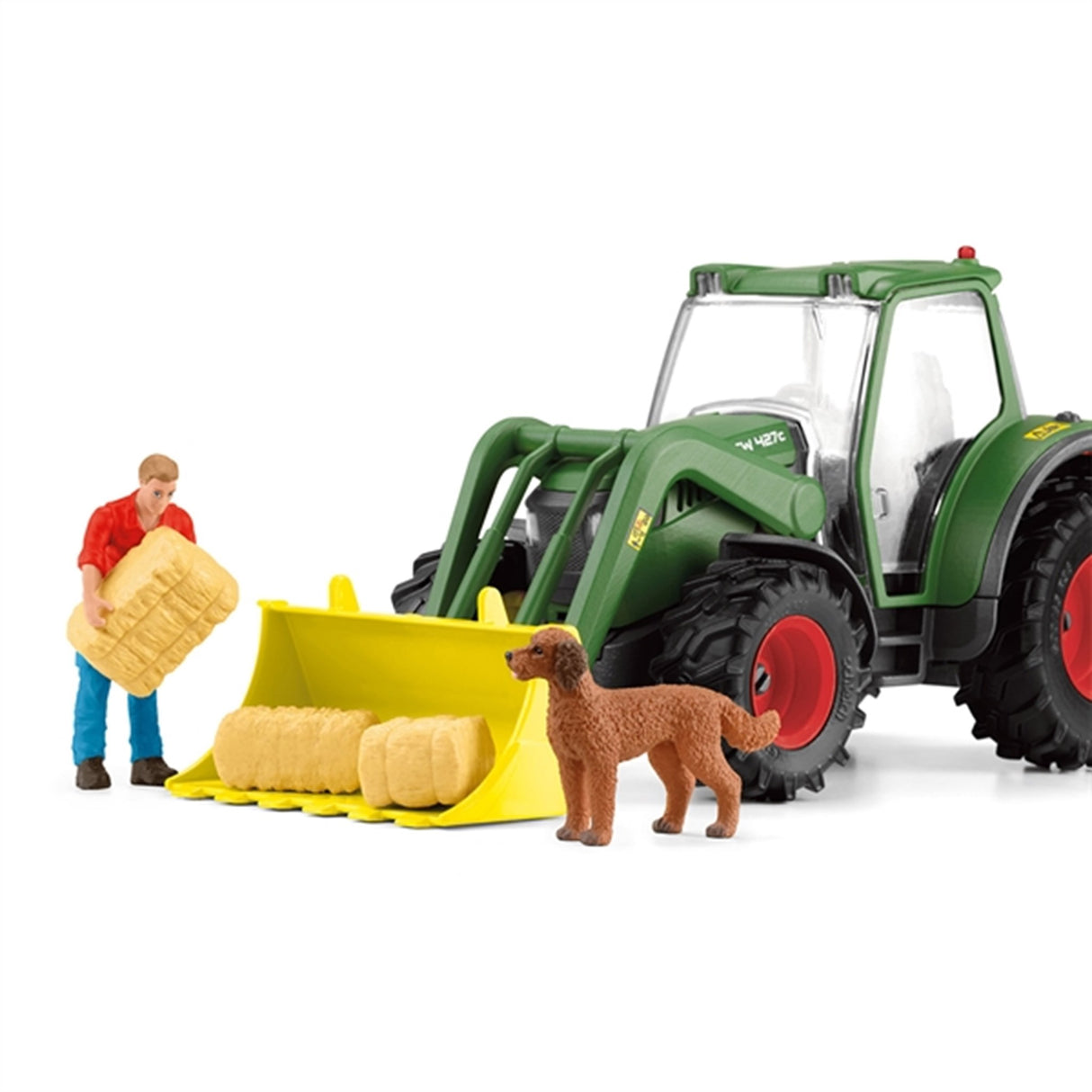 Schleich Farm World Tractor with Trailer