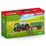 Schleich Farm World Tractor with Trailer