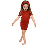 Minimalisma Bird Dress Poppy Red 3