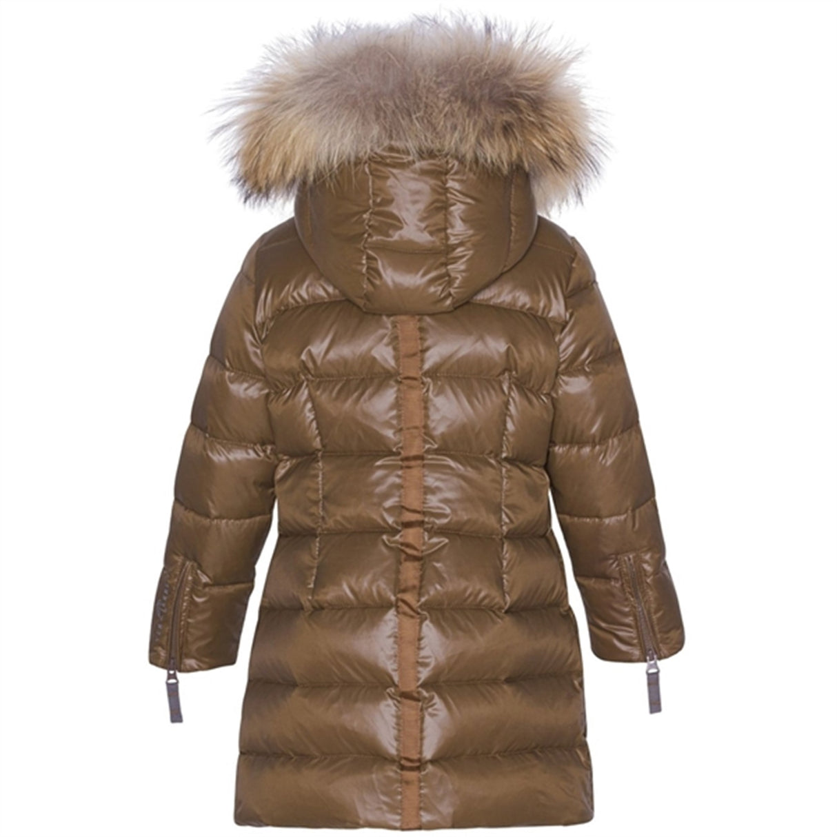 Ver de Terre Featherlight Girls A Down Coat w. Fur Kangaroo