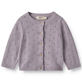 Wheat Lavender Maia Knit Cardigan