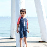 Petit Crabe Blue Multicolor Bodysuit