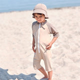 Petit Crabe Taupe Multicolor Bodysuit