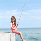 Petit Crabe Nectarine Multicolor Bodysuit