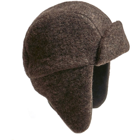 Huttelihut Hat Wool w. Velour Lining Brown