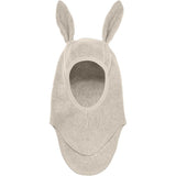 Huttelihut Balaclava Ears Cotton Fleece Camel Melange