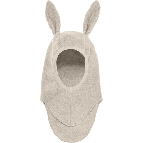 Huttelihut Balaclava Ears Cotton Fleece Camel Melange