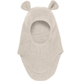 Huttelihut Balaclava Ears Cotton Fleece Camel Melange