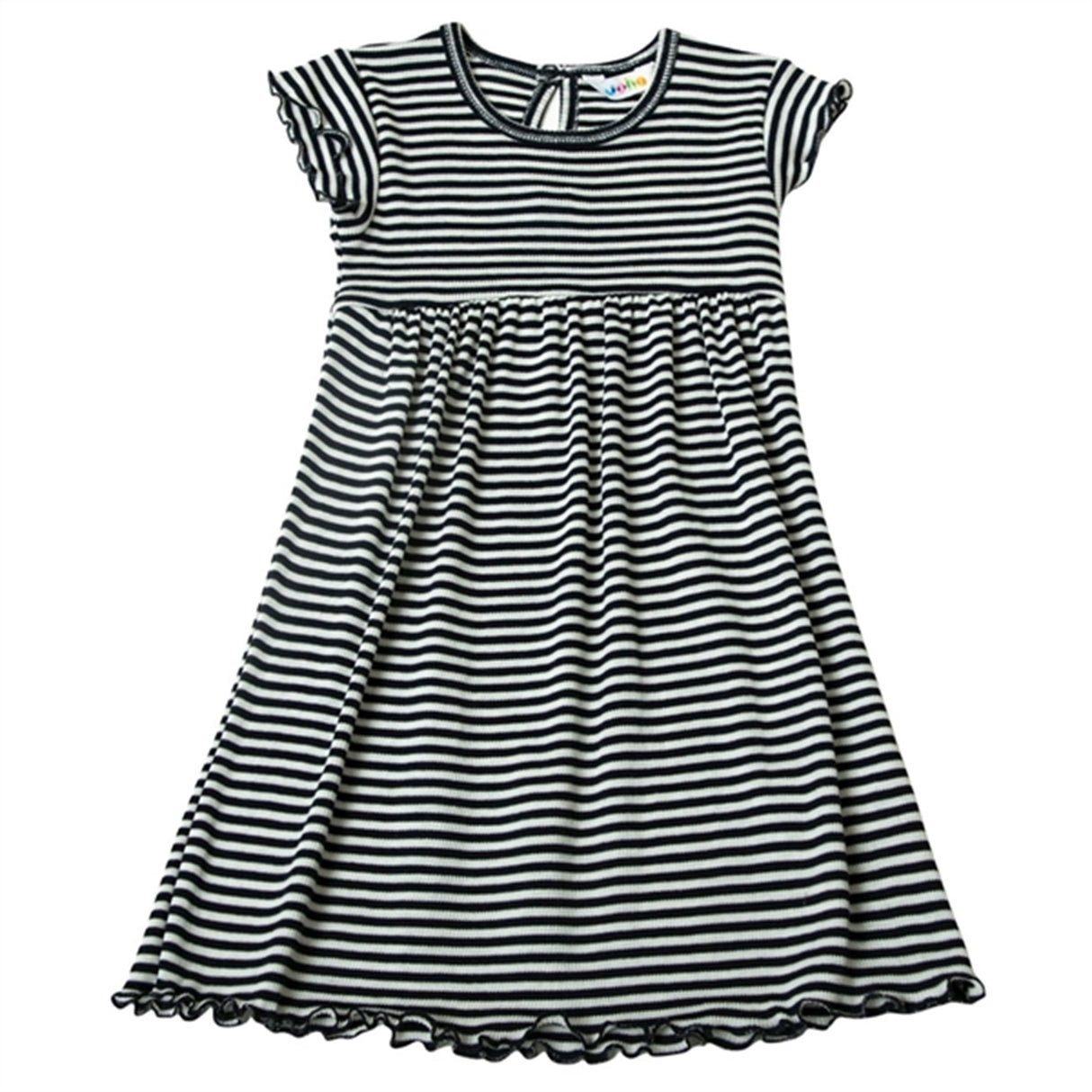 Joha Wool/Silk BlueStripe Dress