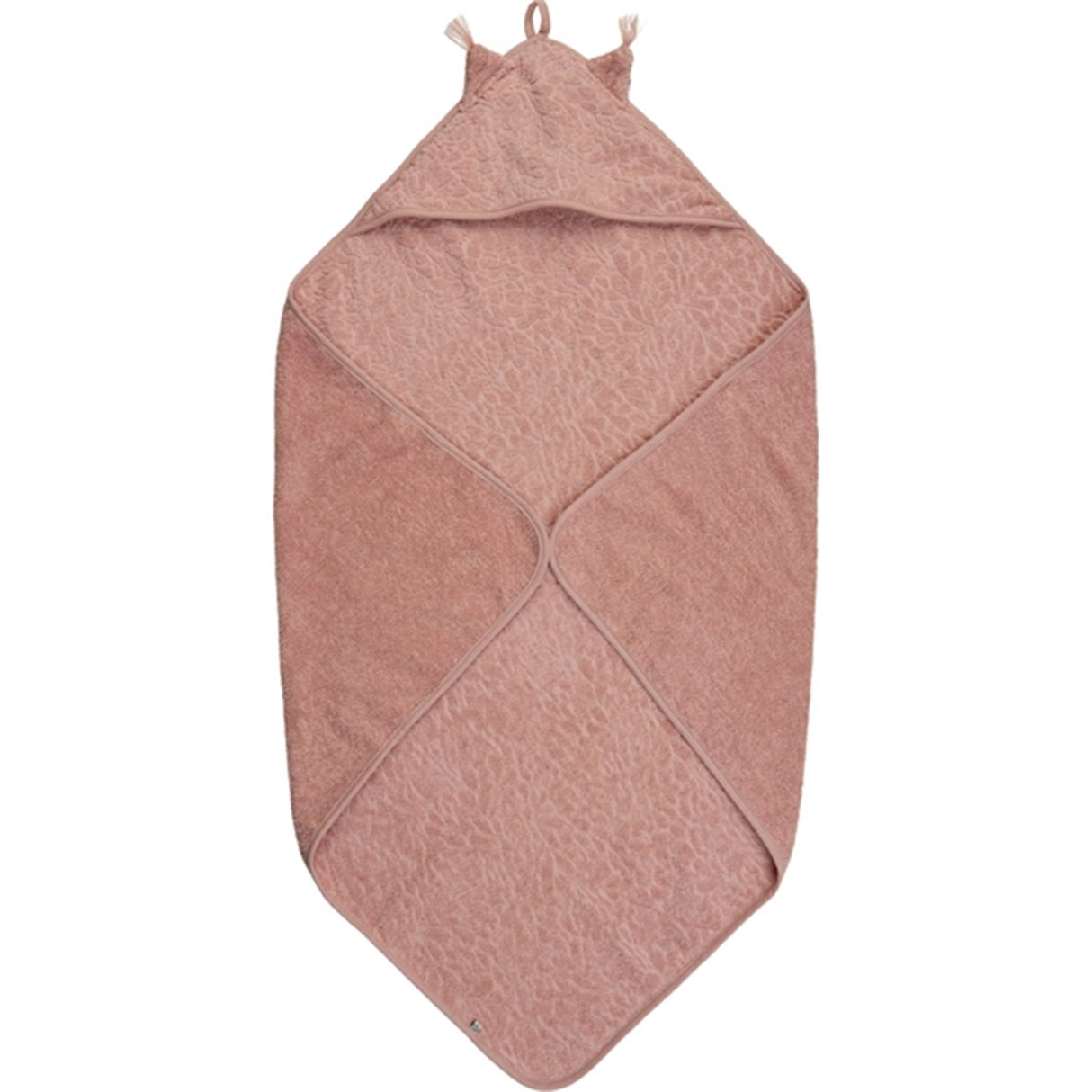 Pippi Hooded Towel Misty Rose