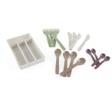 Dantoy Green Garden Cutlery Set