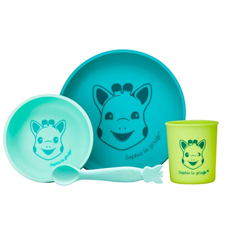 Sophie la Girafe Silicone Meal Set Turkis