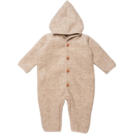 Huttelihut Pram Suit Wool Pooh Sand