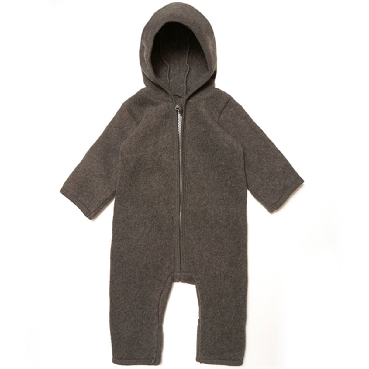 Huttelihut Pram Suit Cotton Fleece Momo Cot Cleece Brown