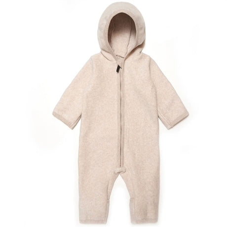 Huttelihut Pram Suit Cotton Fleece Momo Cot Cleece Camel