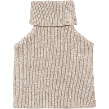 Huttelihut Neck Warmer Wool Knit Camel