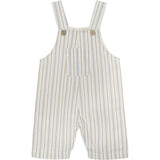 Huttelihut Woven Stripe Silver Sage Onesie w. Lining